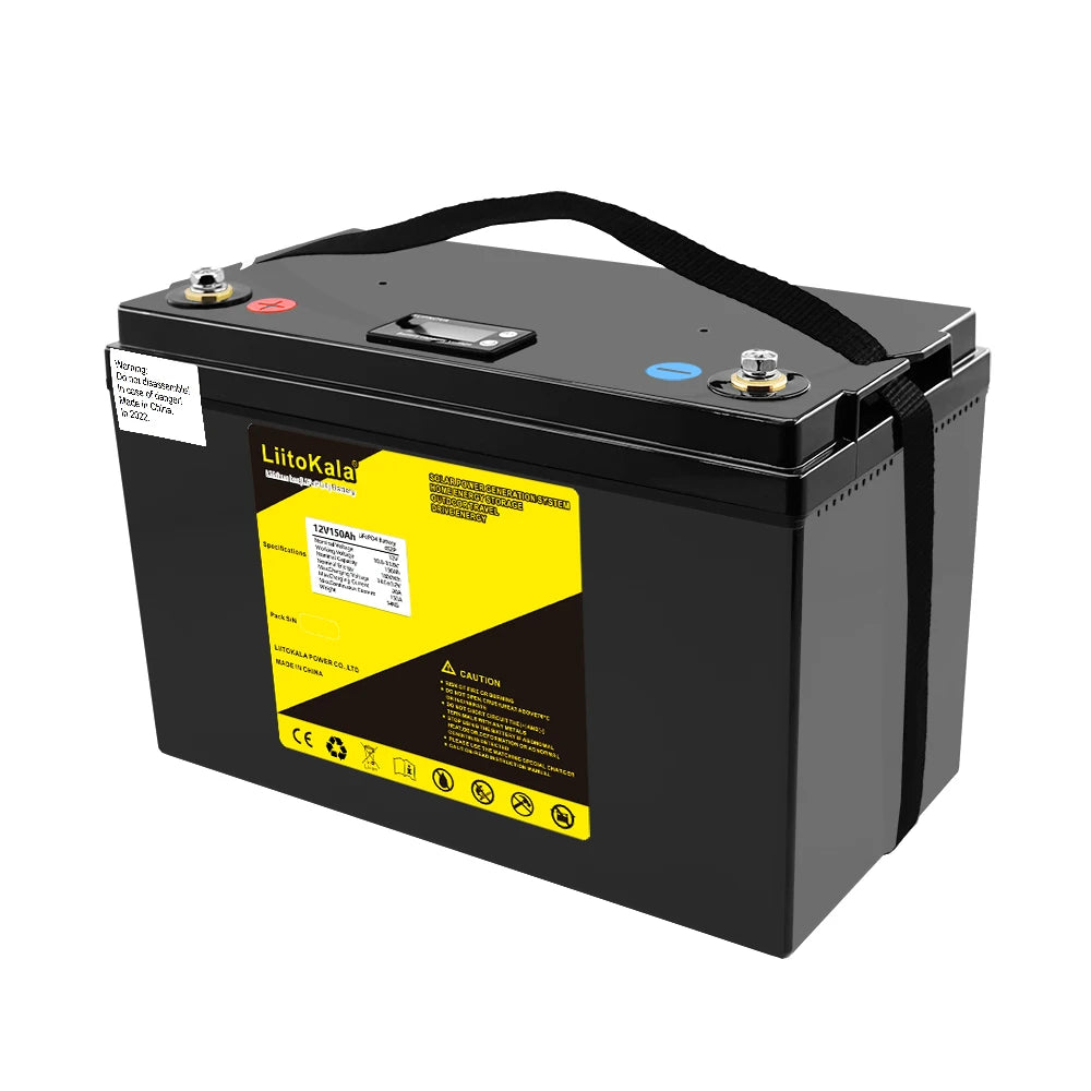 12V 150Ah Solar Powerlar Wind LiFePo4 Battery