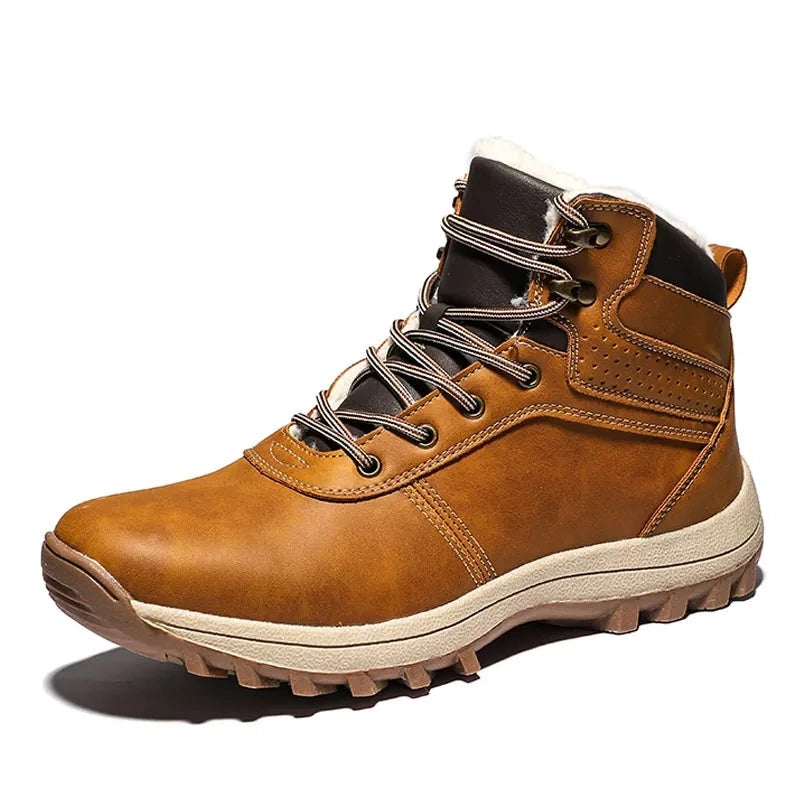 Winter Warm Men Genuine Leather Boots