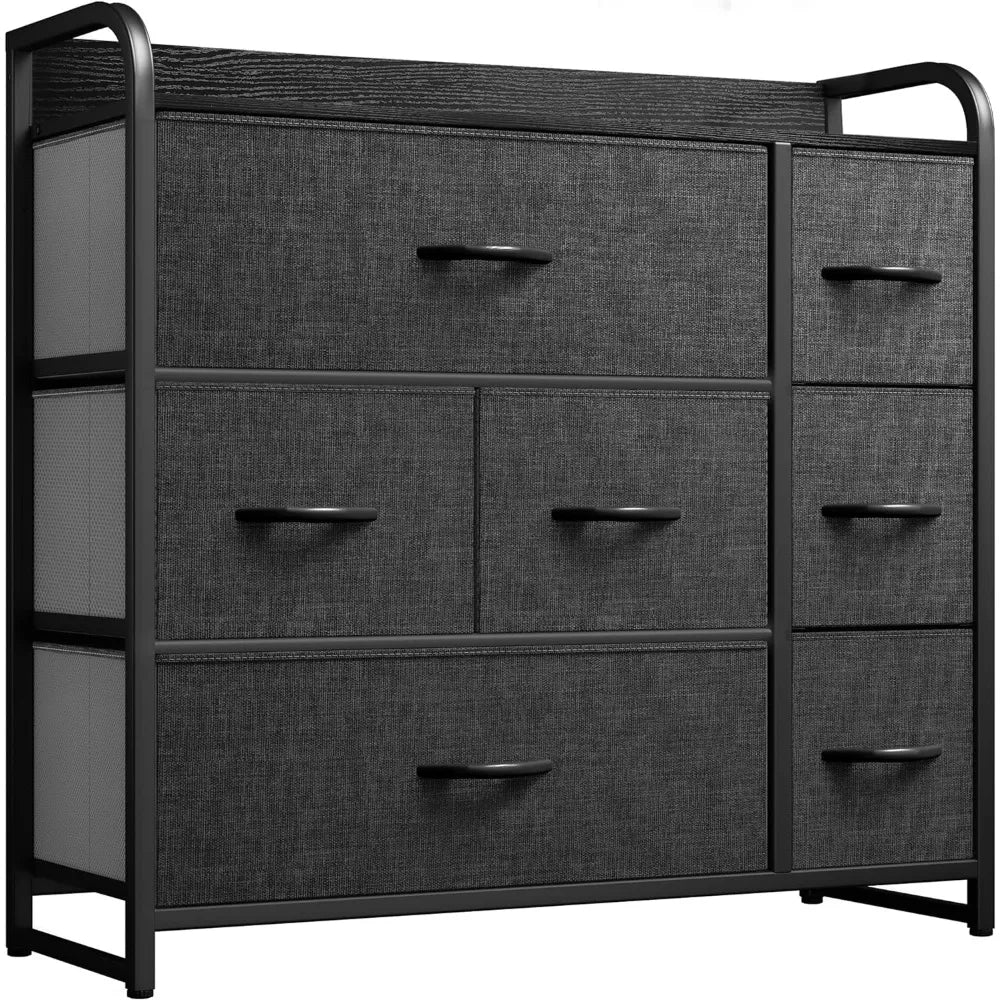 7-Drawer Fabric Dresser