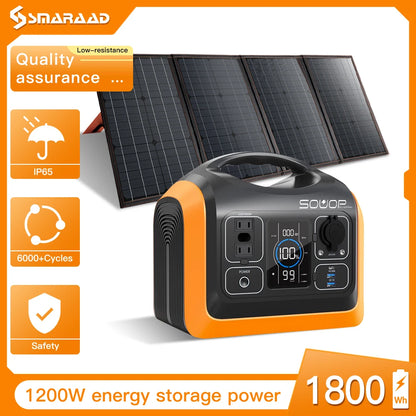 1200W LifePo4 Power Station