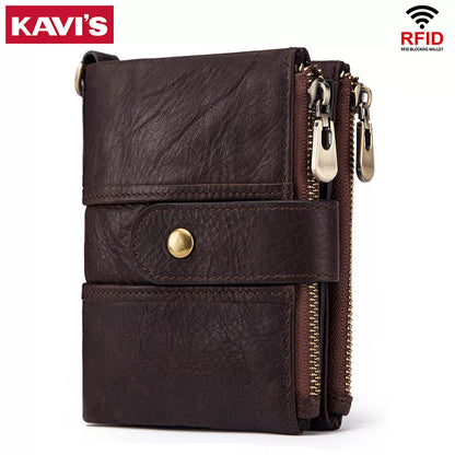 Genuine Leather Wallet Men