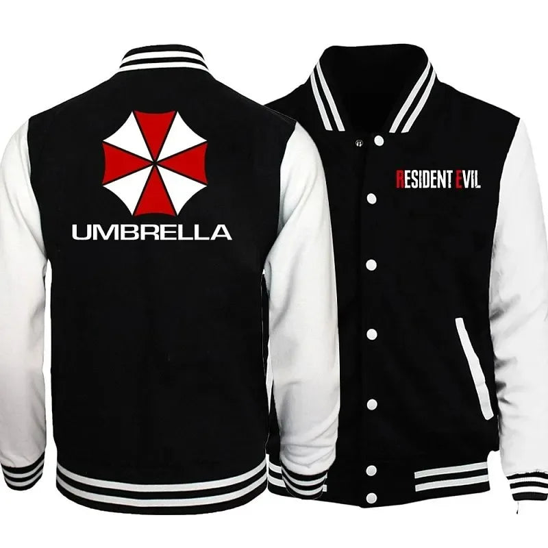 R-Resident E-Evils Umbrella Baseball Jacket