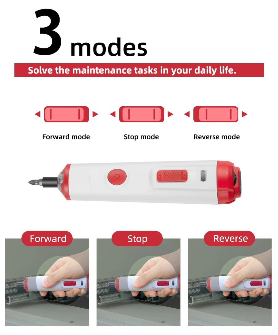 Mini Electric Screwdriver Set