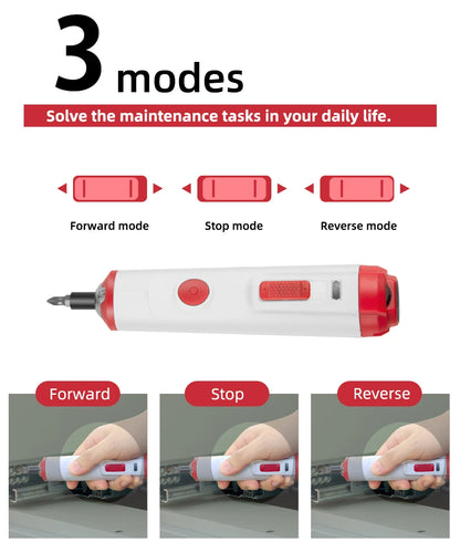 Mini Electric Screwdriver Set