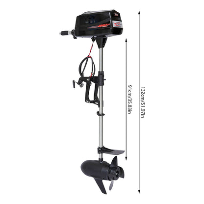 7 HP Electric Outboard Trolling Motor