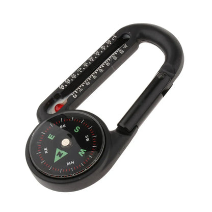 2in1 Mini Portable Compass and Thermometer