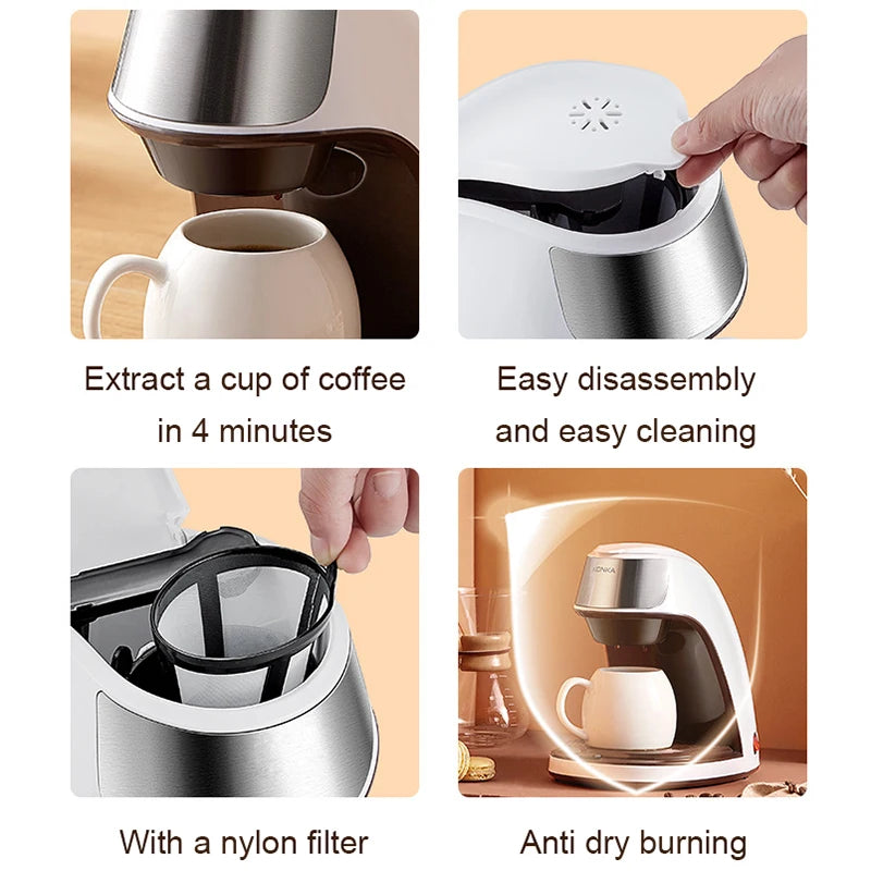 Automatic Electric Espresso Coffee Maker