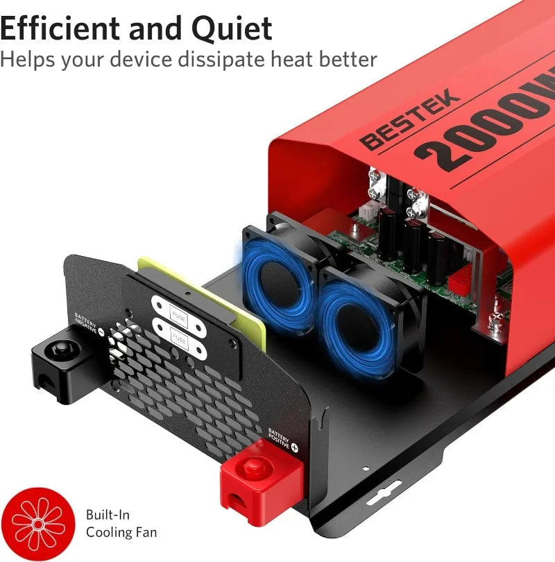 2000 Watt Pure Sine Wave Power Inverter