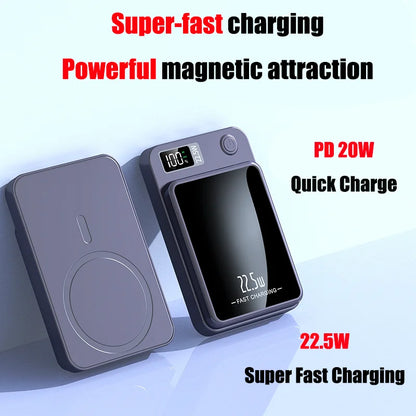 100000mAh Wireless Magnetic Power Bank