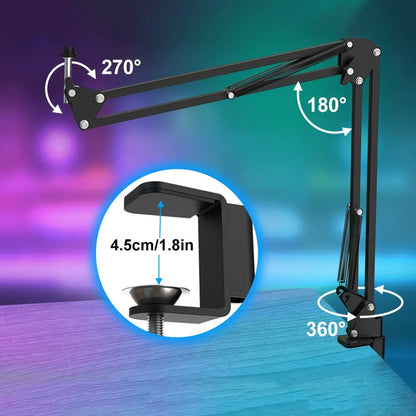 USB Streaming Podcast Studio Microphone