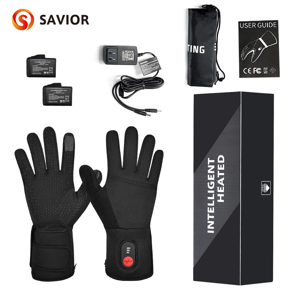 Heated Rechargeable Motorcycle Gloves