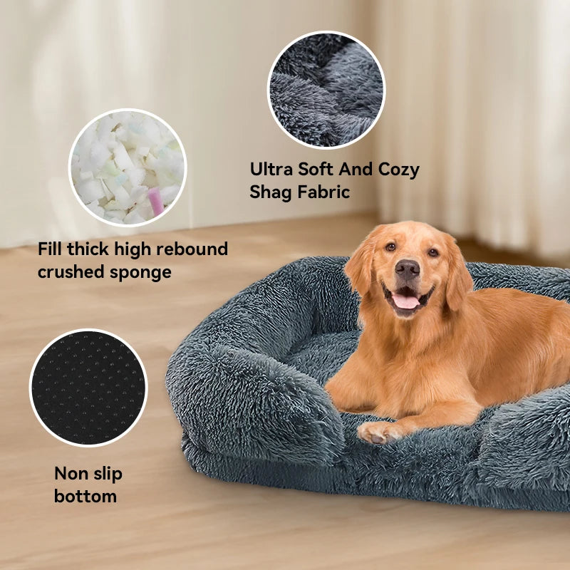 Thickened orthopedic dog bed