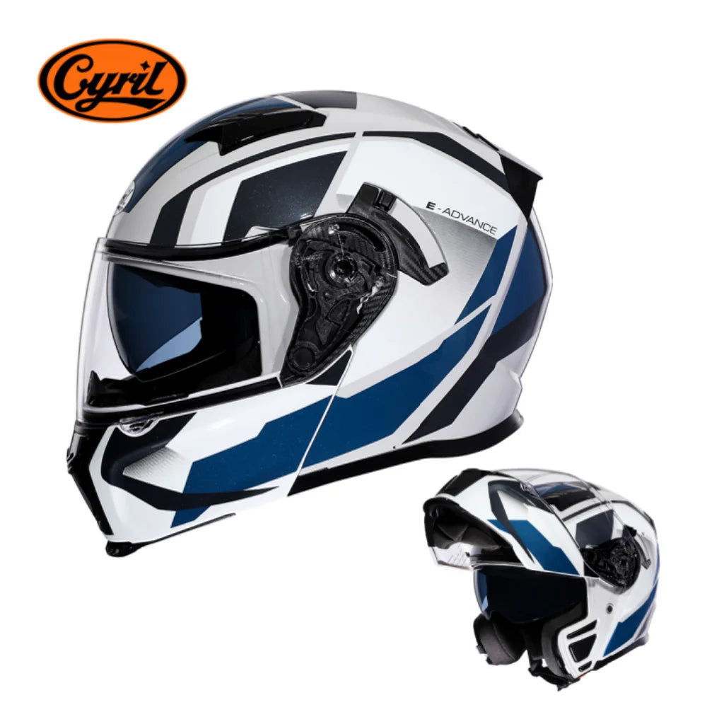 Modular Dual Visor Full Face Helmet