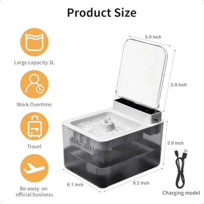 Cat Water Fountain 3L