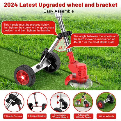 24V Cordless Electric Grass Trimmer