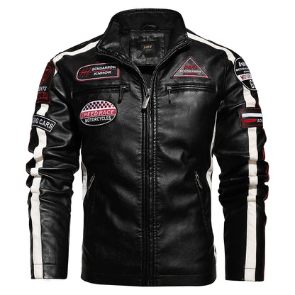 Mens Vintage Motorcycle Jacket