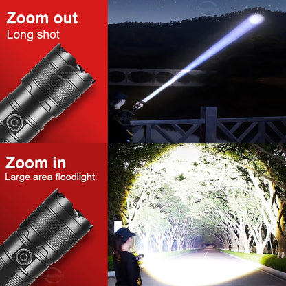High Power ABS Flashlight