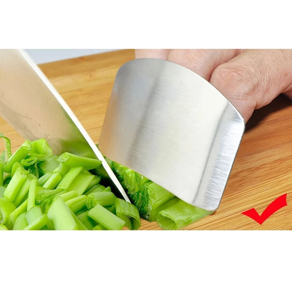 Safe Vegetable Cutting Finger Protector