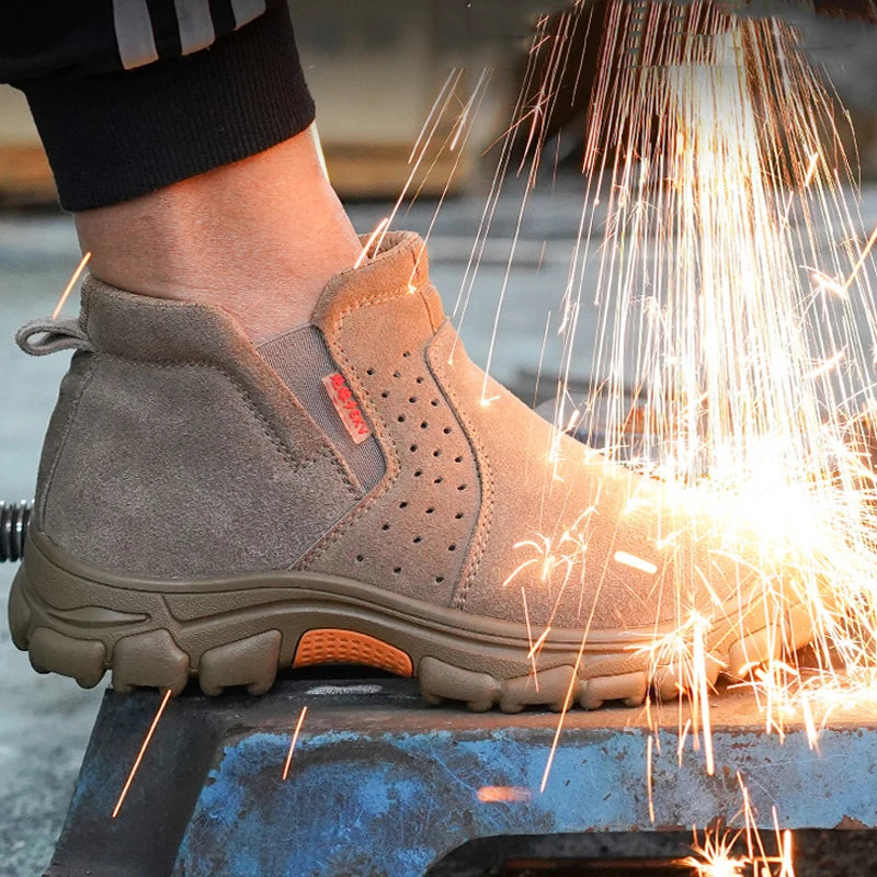 Men Welding Safety Boots