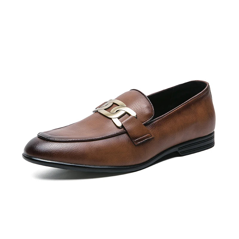 Men's leather Loafers Shoes