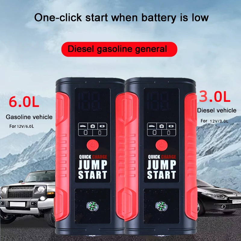 Universal Car Battery Jump Starter Portable Car Battery Booster