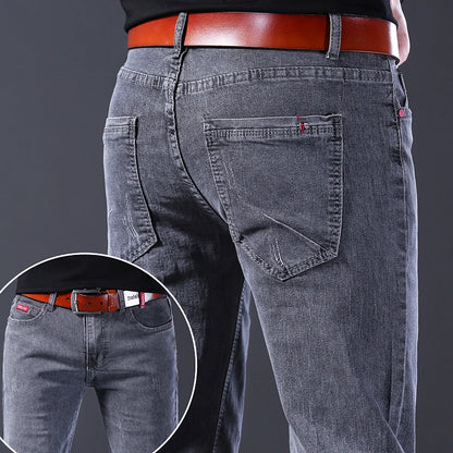 Men Fashion Casual Denim Trousers