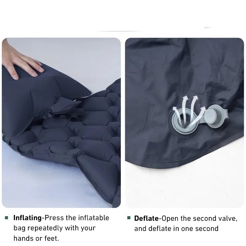 Outdoor Camping Inflatable Sleeping Pad