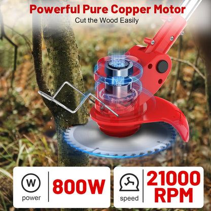 24V Cordless Electric Grass Trimmer