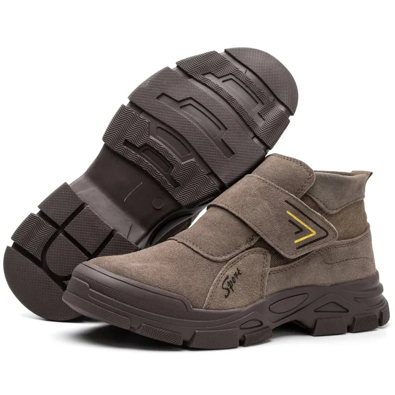 Construction Anti-smash Anti-puncture Safety Boots