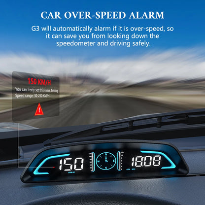 G3 GPS HUD Auto Speedometer