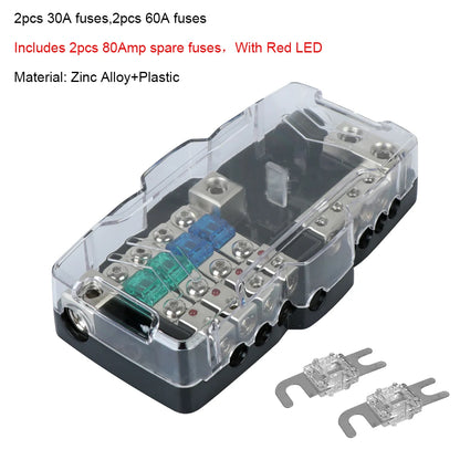 24V 12V 30A 60A Fuse Box