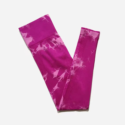 Tie Dye High Waist Yoga Pants