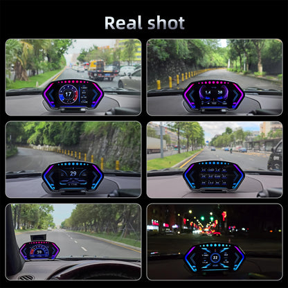 OBD + GPS HUD P3 Head Up Display Auto GPS Speedometer