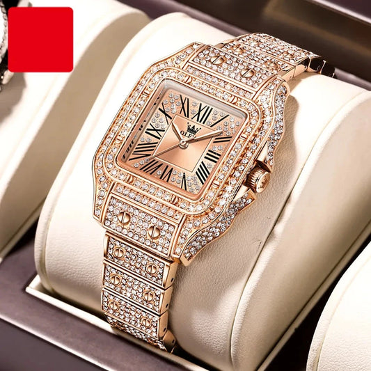 All Diamond Luxury Waterproof Watch