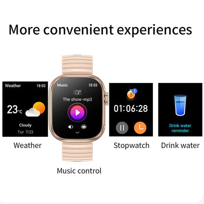 Men Women LED Flashlight Smart Watch