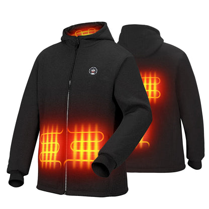 Heated Winter Hoodie Jacket