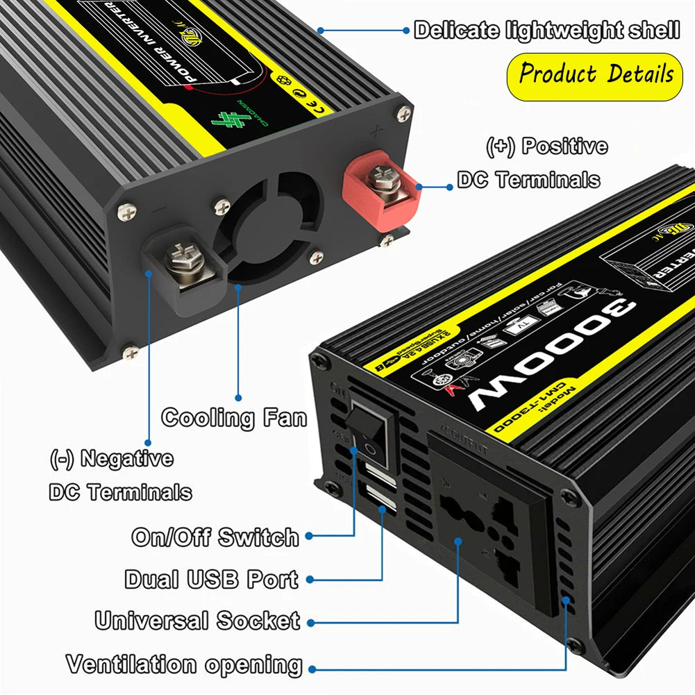 4000W/3000W Inverter Pure Sine