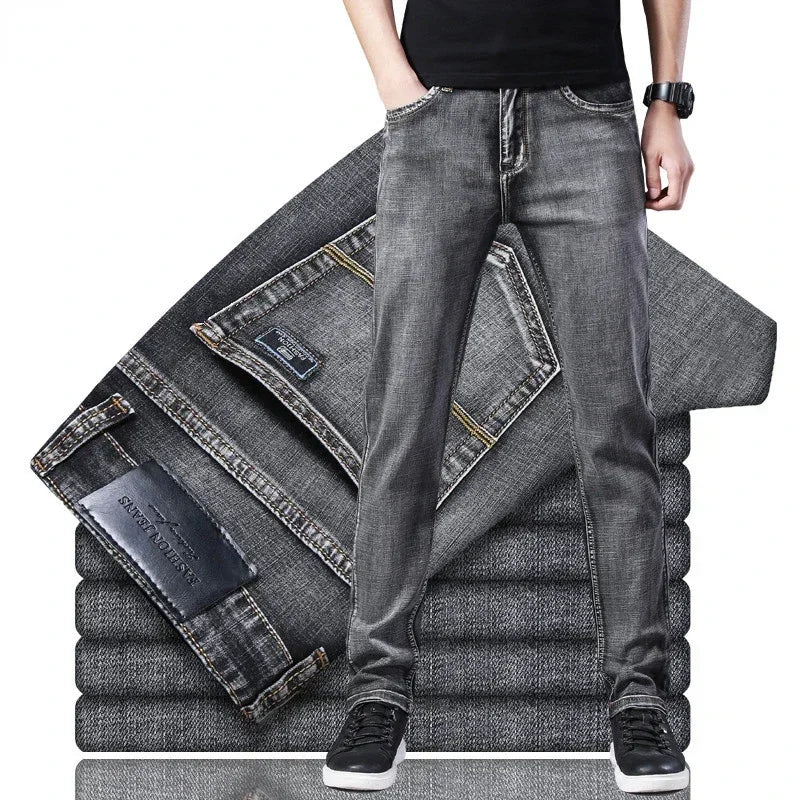 Men's Classic Style Summer Jeans