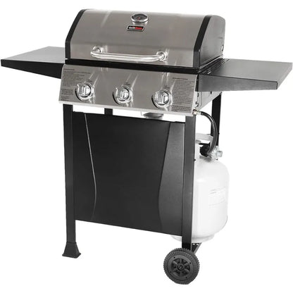 Outdoor Barbeque 3 Burner Propane Gas Grill