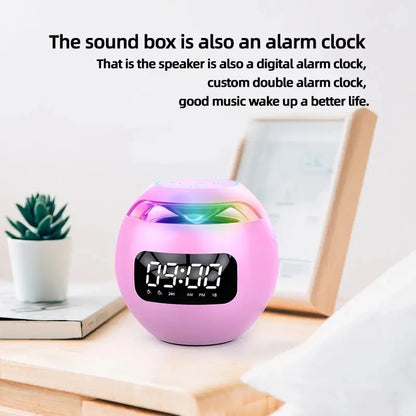 G90 New Clock Colorful Bluetooth Speaker