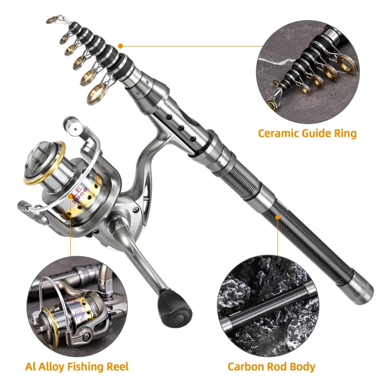 Fishing Rod Combo Set