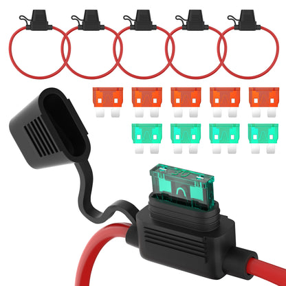 Gauge Inline Fuse Holder 12V