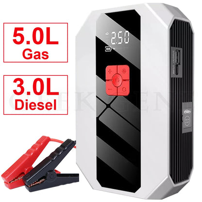 1200A Car Jump Starter with Air Compressor