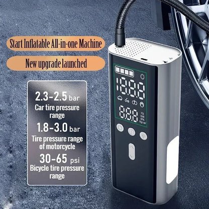 LED Lighting Inflator Auto Battery Starter Device