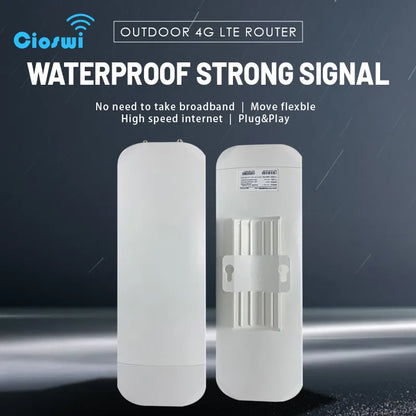 300Mbps Waterproof Outdoor 4G WiFi Router