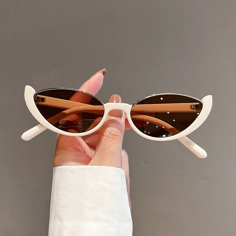 Women Trendy Vintage Cat Eye Sunglasses