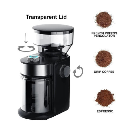 Automatic Burr Mill Coffee Maker Machine