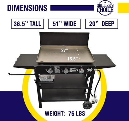 Griller's Choice Outdoor Griddle Grill