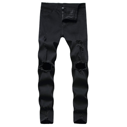 Men Autumn High Quality Fashion Jeans