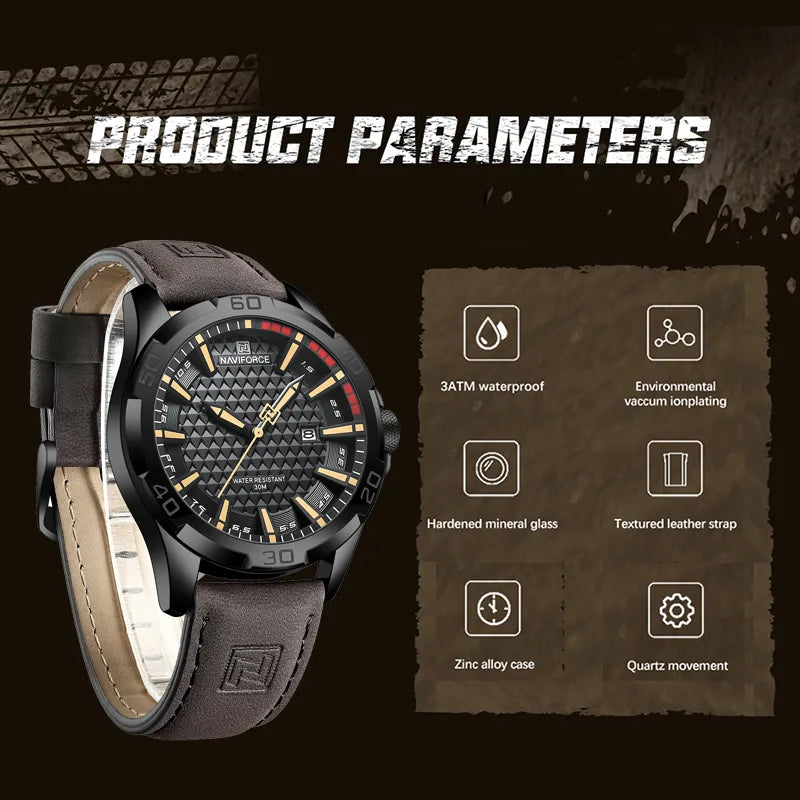 Men's Casual Sport Military Watch